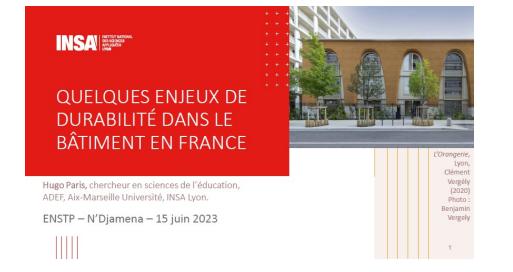 Enjeux de durabilité dans le bâtiment en France